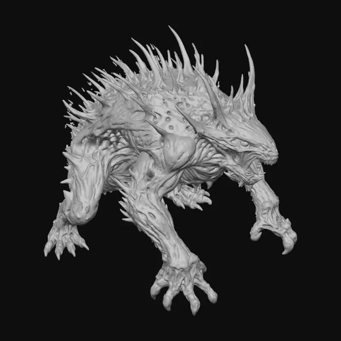 3D model for Spiked Behemoth