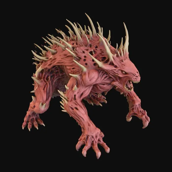 3D model for Spiked Behemoth