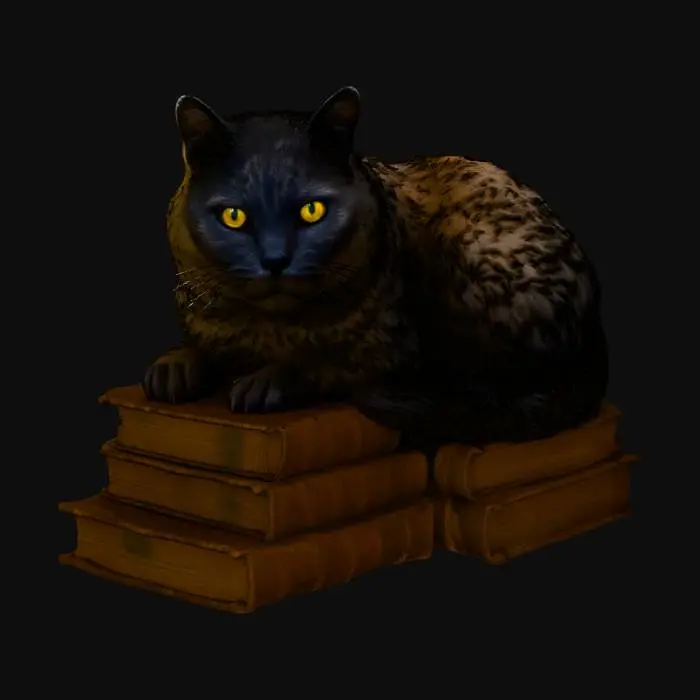 3D model for Mystical Library Guardian