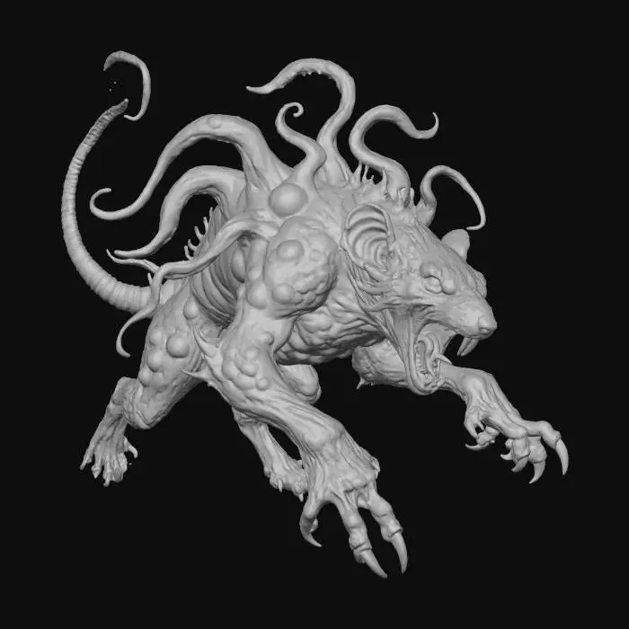 3D model for Verminous Hydra