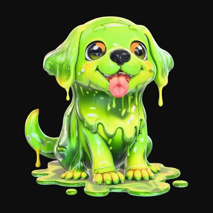 3D model for Slime Puppy
