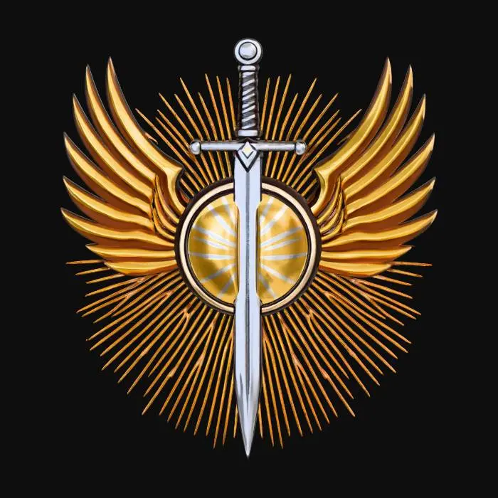 3D model for Celestial Blade Emblem