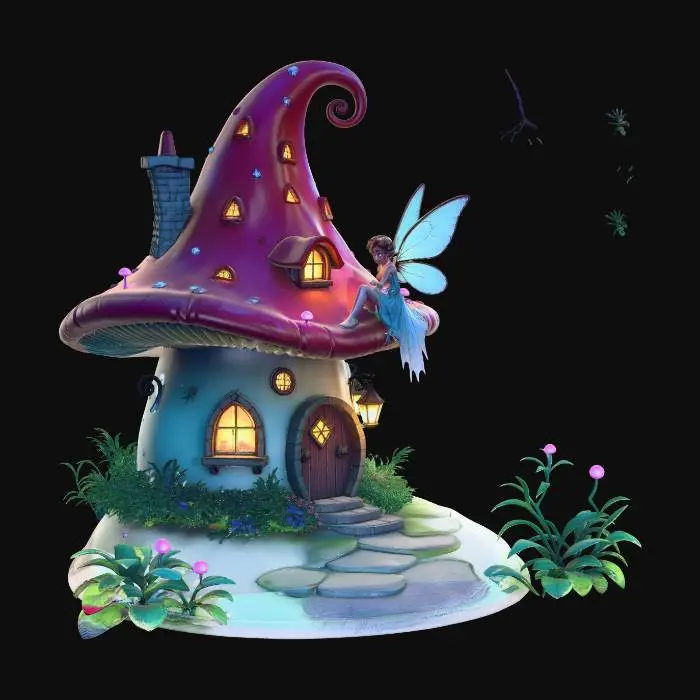3D model for Enchanted Forest Haven