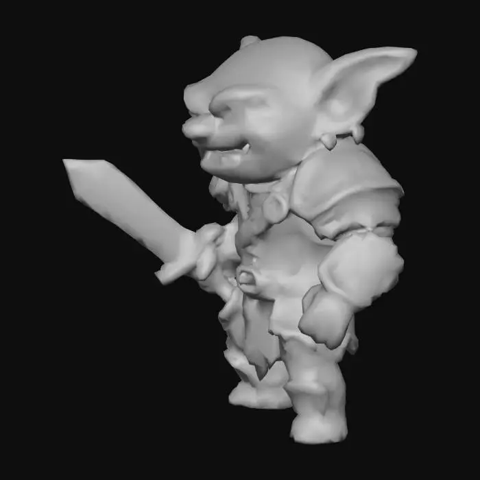 3D model for Goblin Warrior