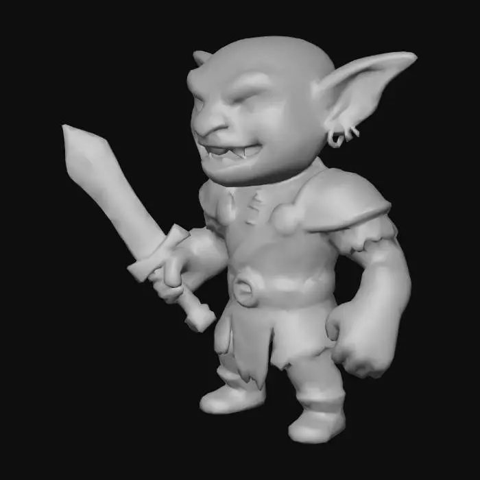 3D model for Goblin Warrior