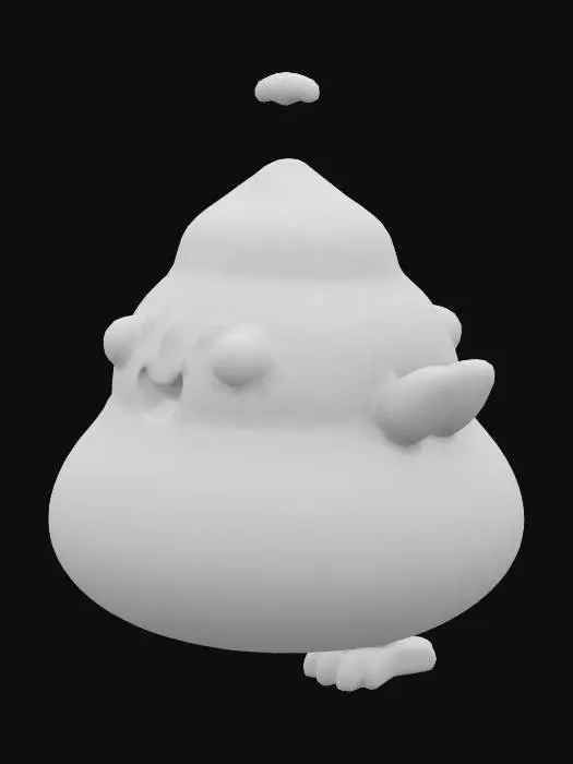 3D model for create a cute jello like creature whose cuteness level is extreme