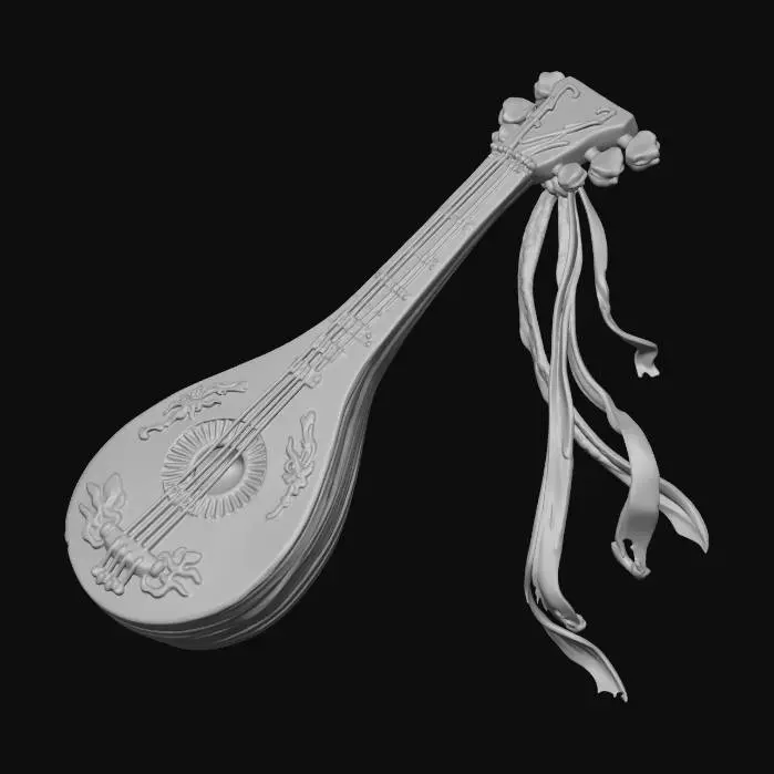 3D model for Lute of the Ancients
