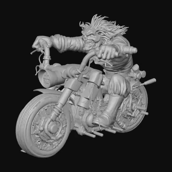 3D model for Motorcycle Mayhem