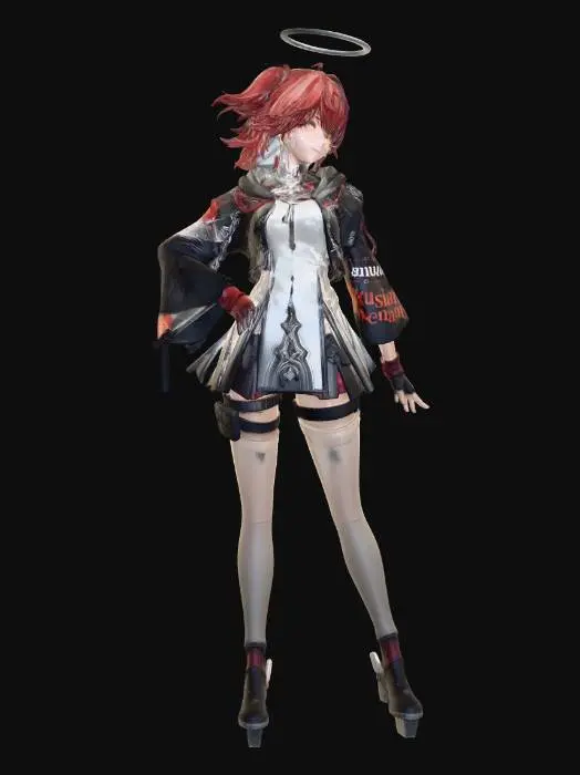 3D model for Lemuel Exusiai Covenant