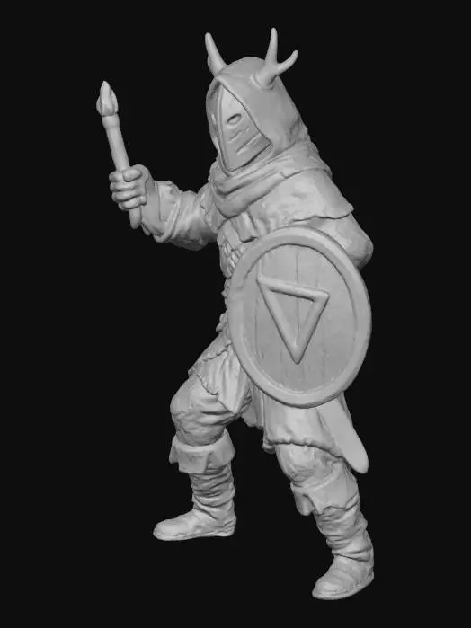 3D model for Winter Warrior