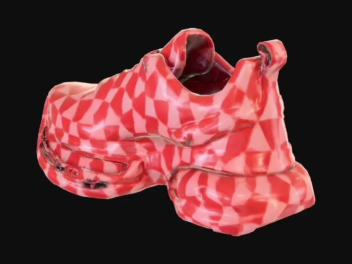 3D model for cria uma sapatilha tecnologica  com estilo e o mais avançado possivel