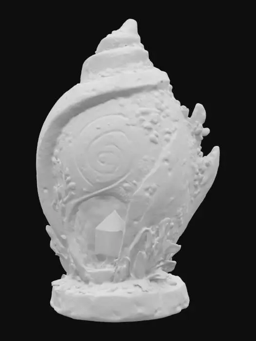 3D model for Luminous Shell Sanctuary #ocean#