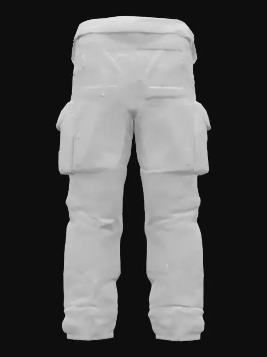 3D model for pantalon de pompier, photogrammetrie, hyper realiste, ultra détaillé