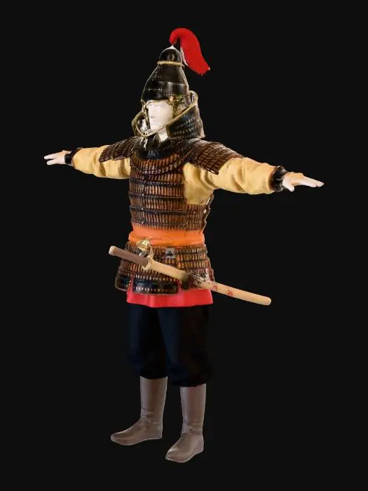 3D model for Silla Warrior armor