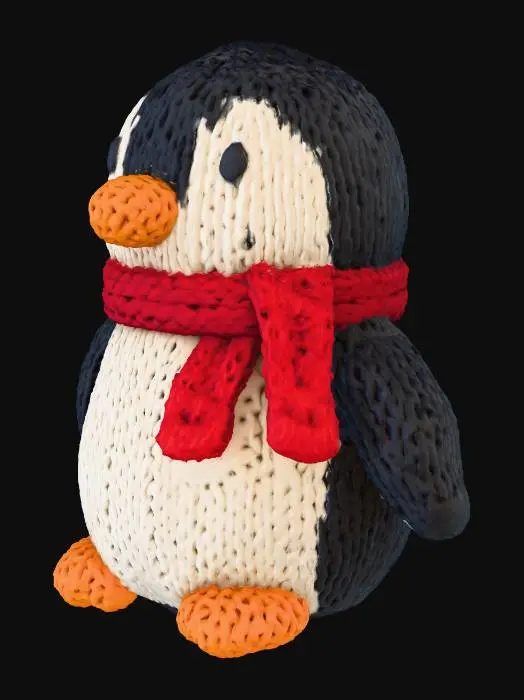 3D model for Penguin in a Scarf, #Christmas2025#