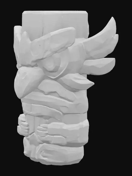 3D model for Totem Guardian
