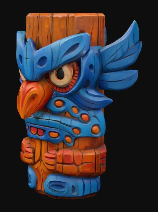 3D model for Totem Guardian