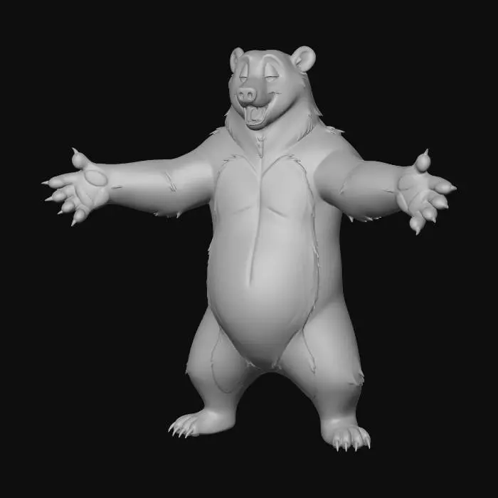 3D model for Bear Hug