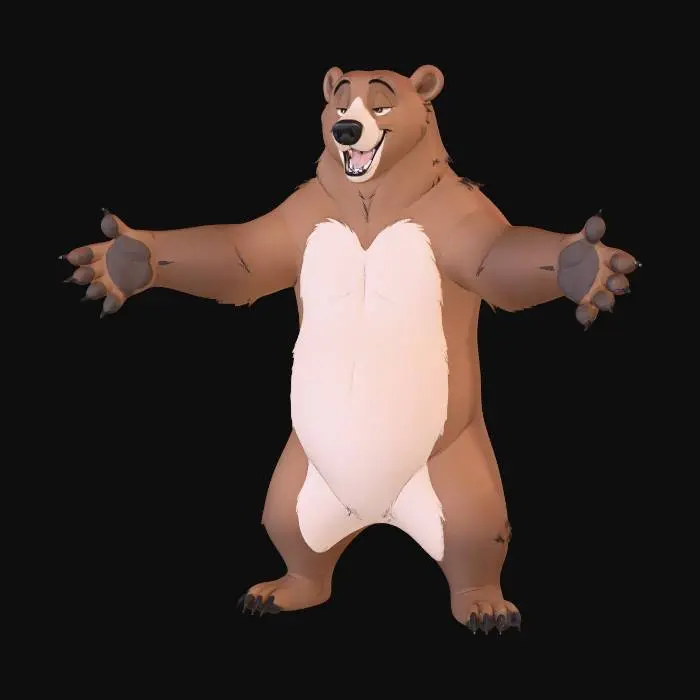 3D model for Bear Hug