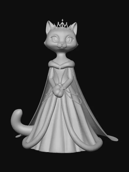 3D model for Meow Elsa