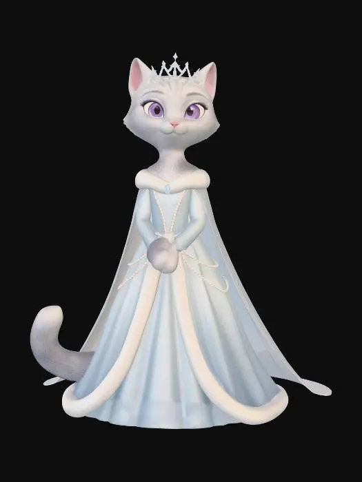 3D model for Meow Elsa
