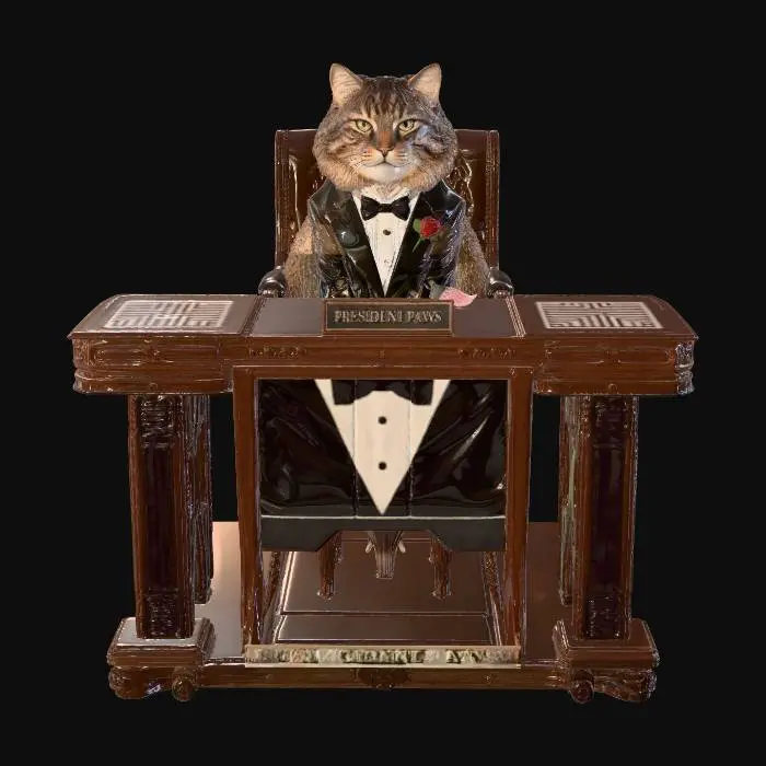 3D model for President Paws
