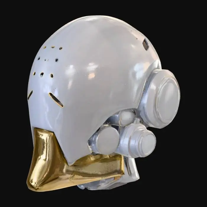 3D model for Robot Helmet on Tracks