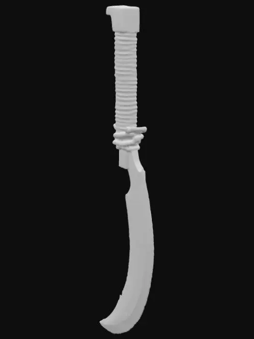 3D model for Kunai 