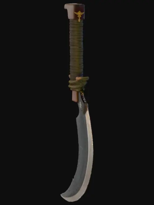 3D model for Kunai 