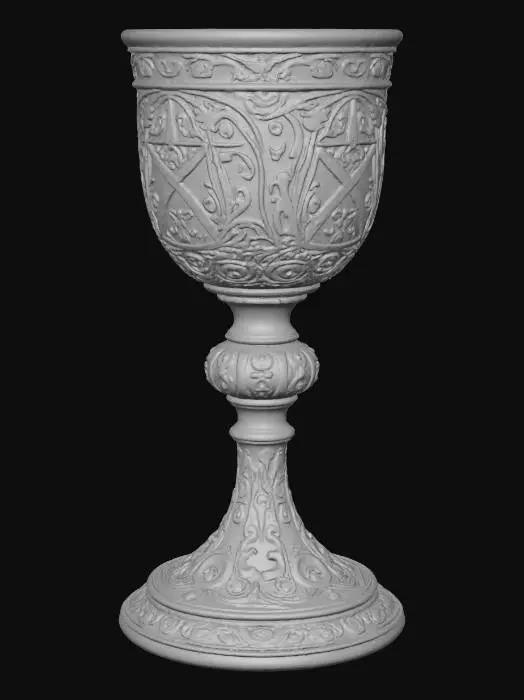 3D model for Pentacle Chalice