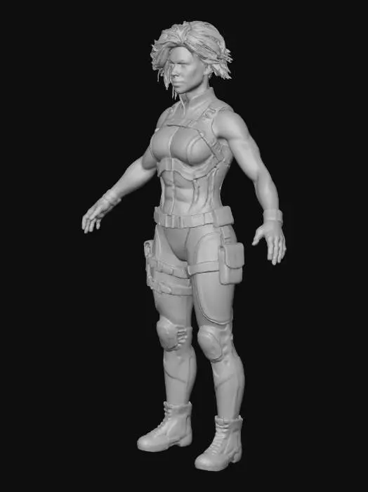 3D model for Green Warrior