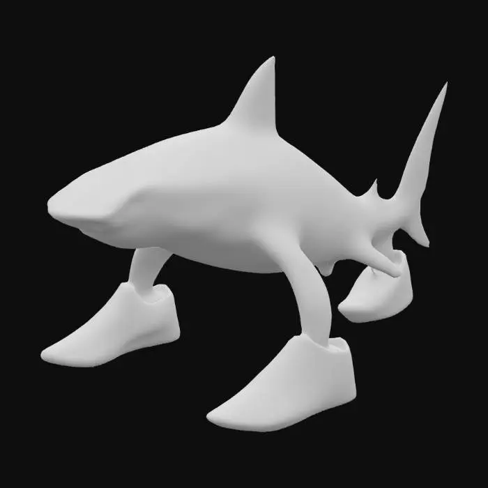 3D model for Tralalero.2