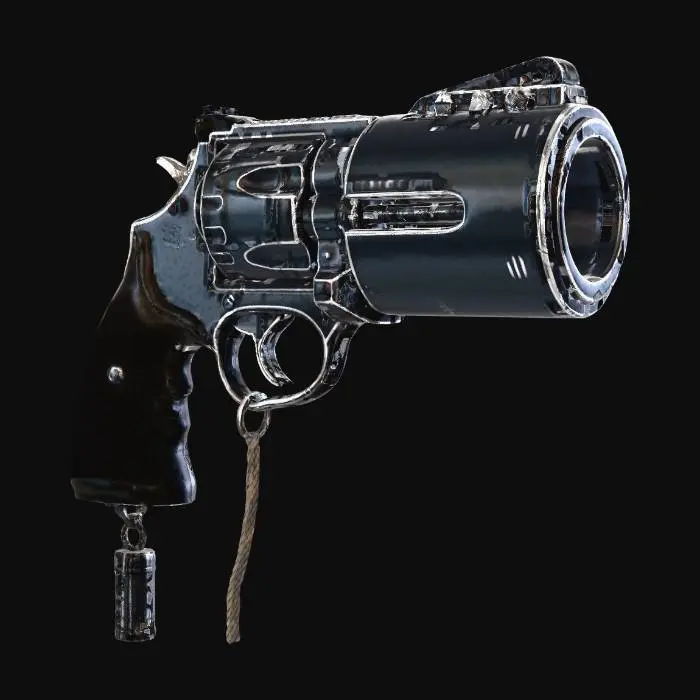 3D model for Royal Flush Revolver