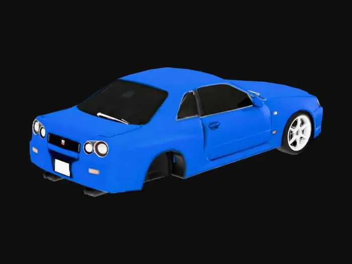 3D model for car texture test