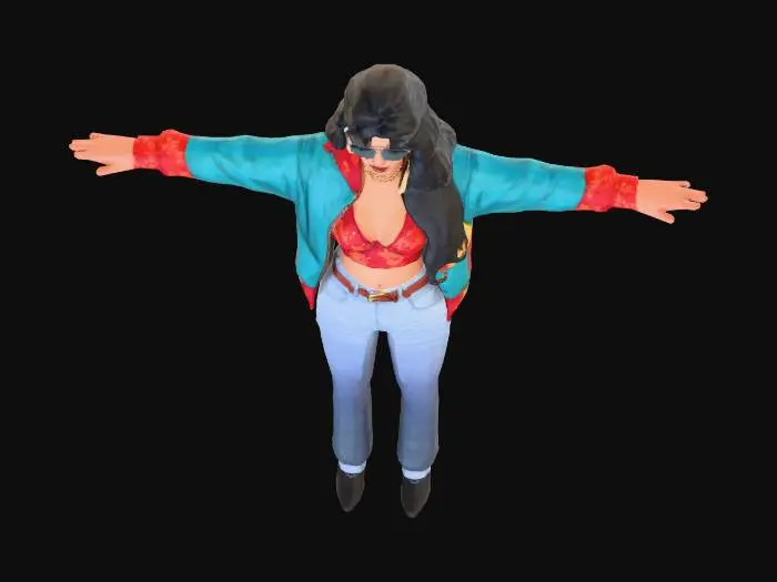 3D model for Retro Vibes (LP Version)