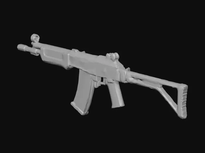 3D model for Rifle Display