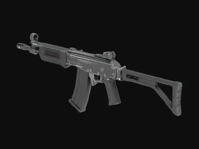 3D model for Rifle Display