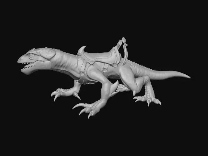 3D model for Lizardback Goblin
