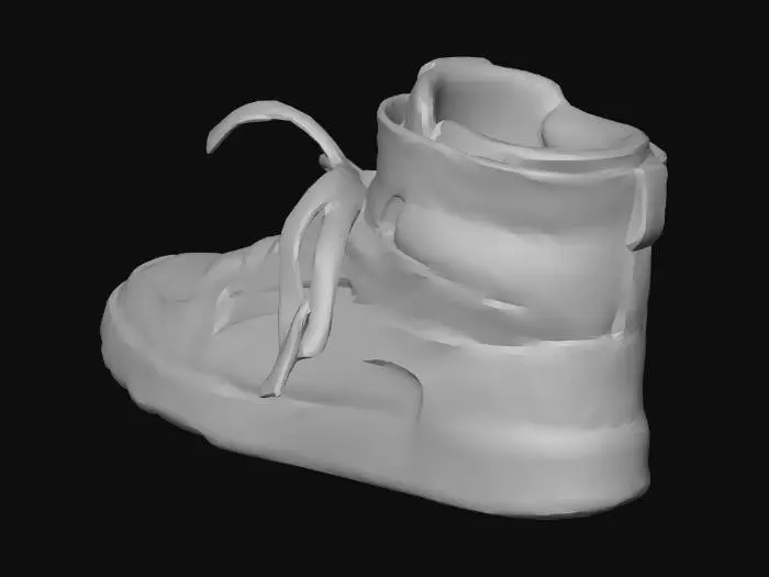 3D model for Patriotic High-Top Sneaker