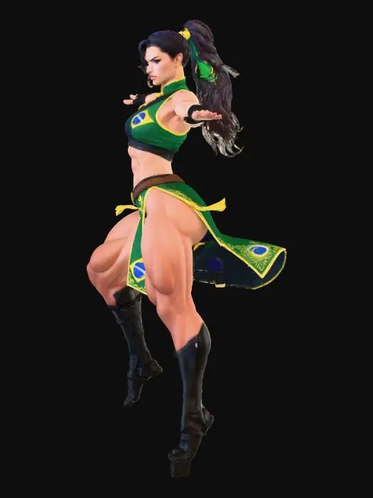 3D model for Strength of Brazil