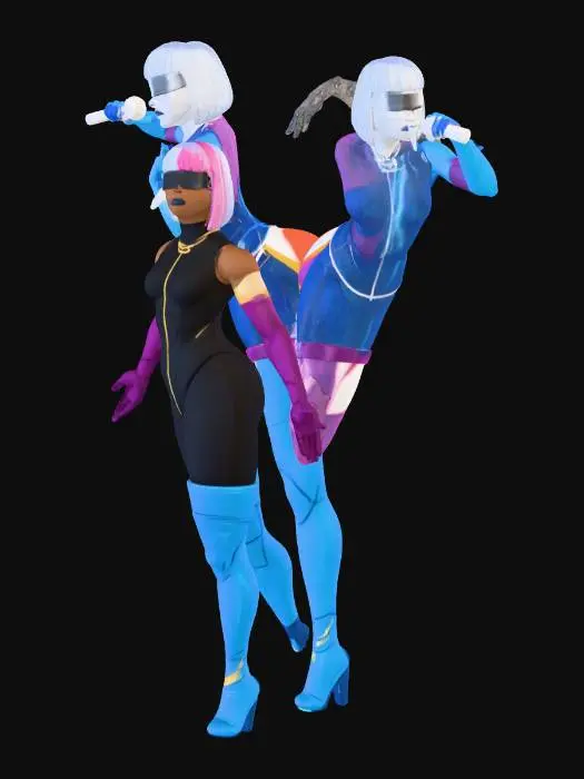 3D model for Holographic Performer