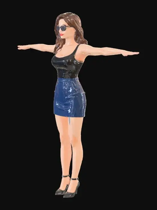 3D model for Fashion Pedestrian
