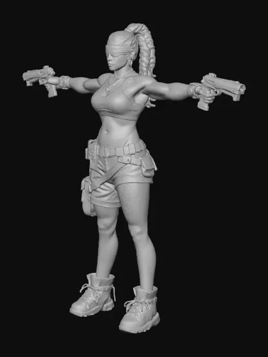 3D model for Warrior Vigilance