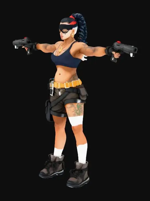 3D model for Warrior Vigilance