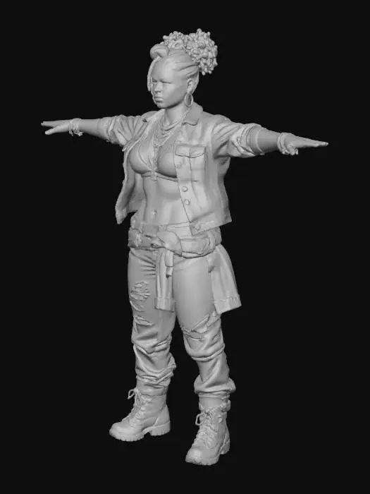 3D model for Confident Persona