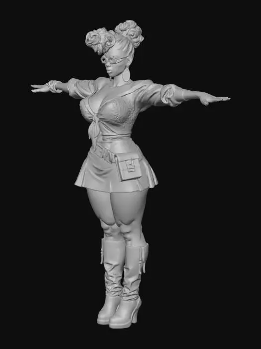 3D model for Daring Elegance