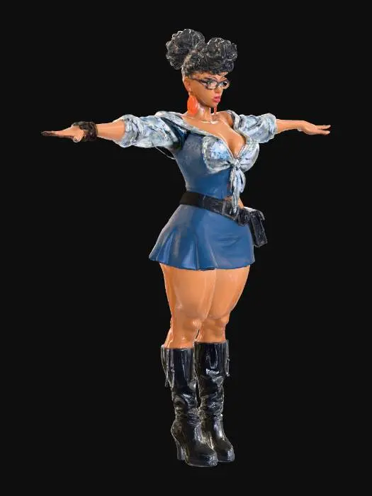 3D model for Daring Elegance