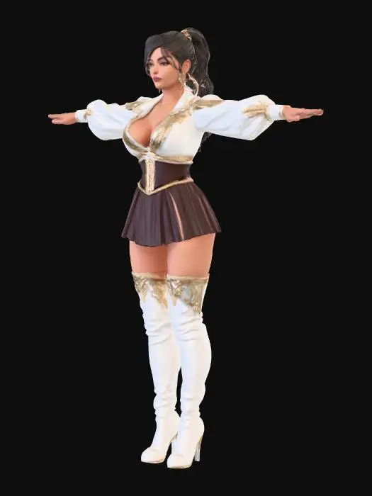 3D model for Vintage Glamour