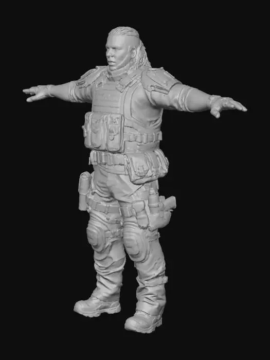 3D model for Guardian Valor