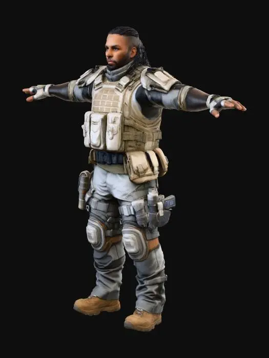 3D model for Guardian Valor